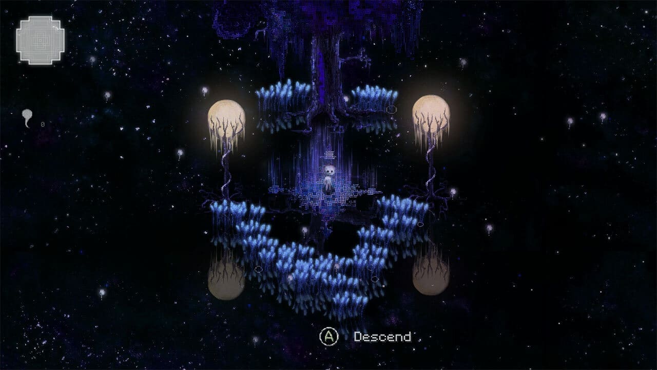 Spirit realm you visit between levels while playing Dap