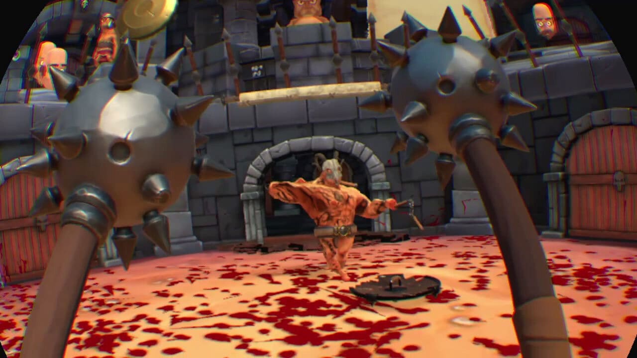 if Mace dual-wielded he may not have fallen out of that window - image captured by author