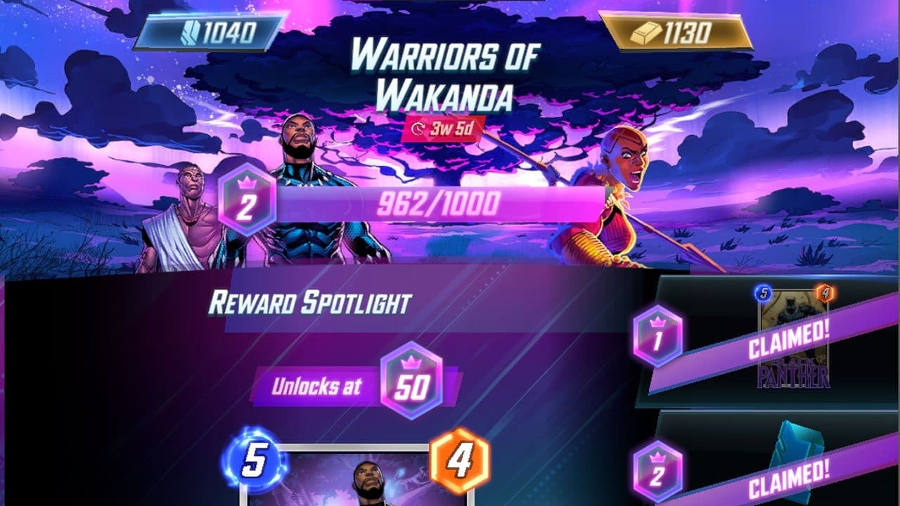 Marvel Snap November 2022 Season Details – “Warriors of Wakanda”