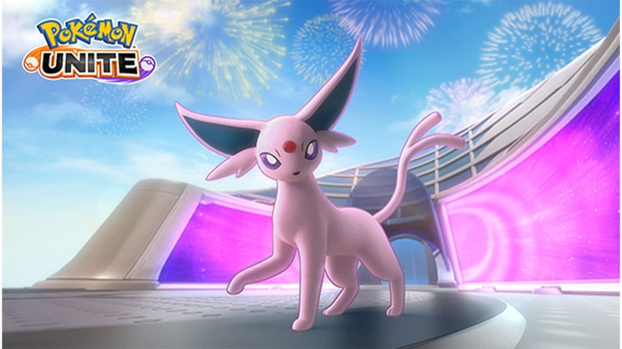 Pokémon UNITE adds Espeon, earn for free before June 16th