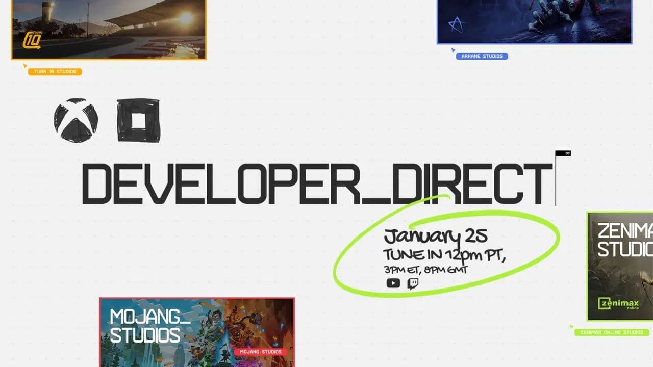 Xbox announces Developer_Direct showcase for January 26th