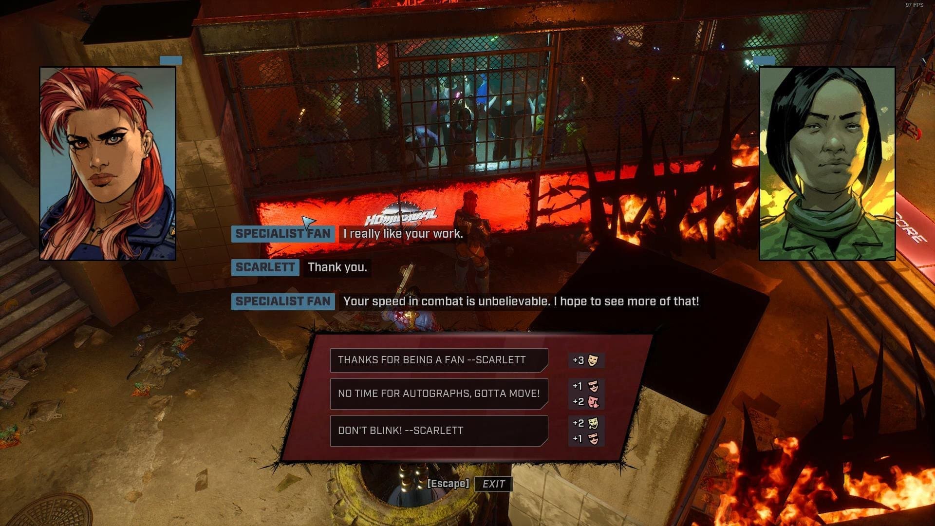 Showgunners — environmental hazards and traps