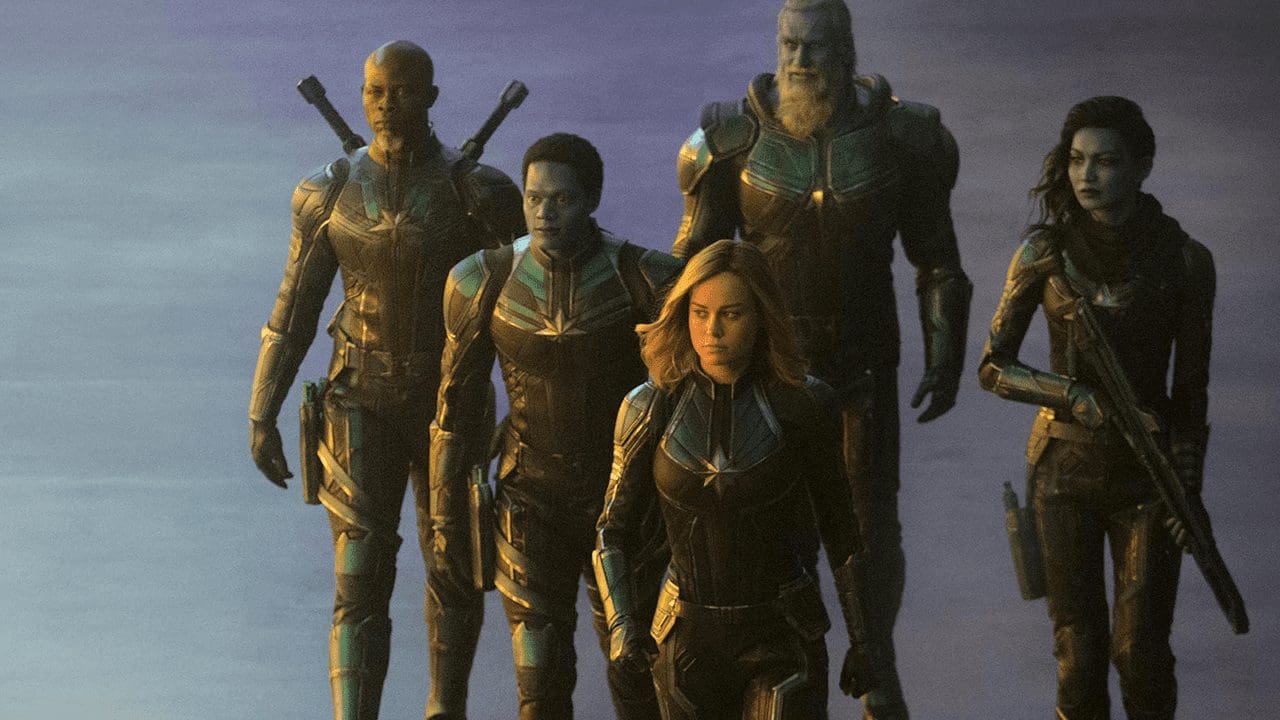 First Look at Brie Larson as Captain Marvel