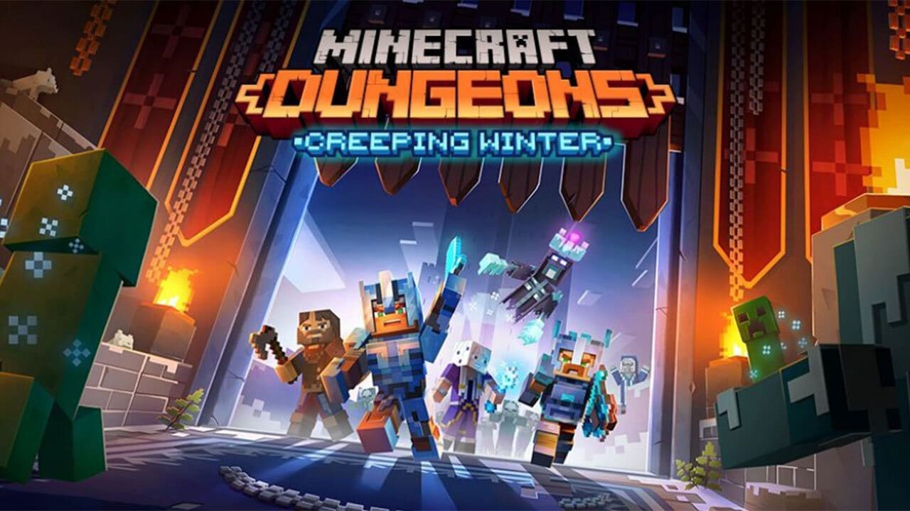 Minecraft Dungeons Massive September: Creeping Winter DLC, Physical Edition & Free Update