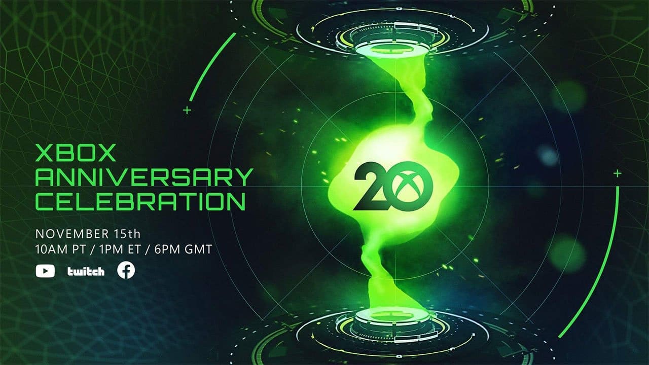 Xbox 20th Anniversary Celebration Stream – When To Watch In Australia & New Zealand