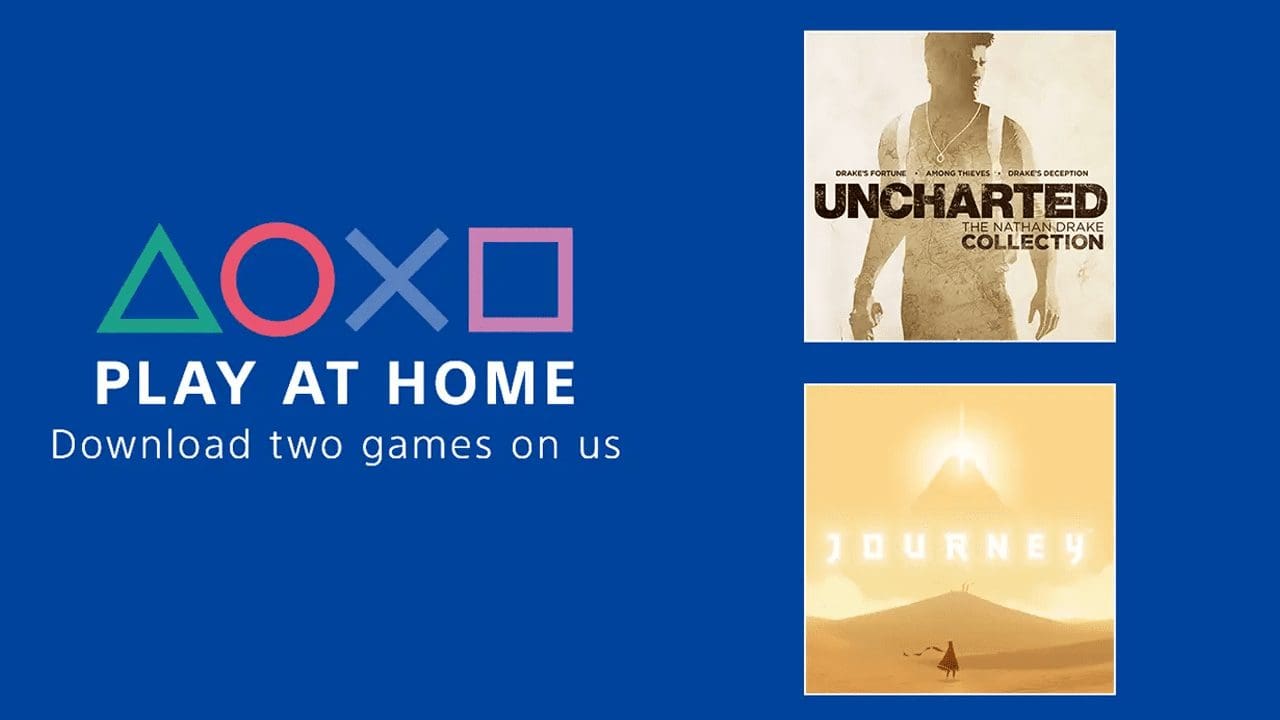 Stay Inside & Grab Uncharted & Journey For Free Right Now