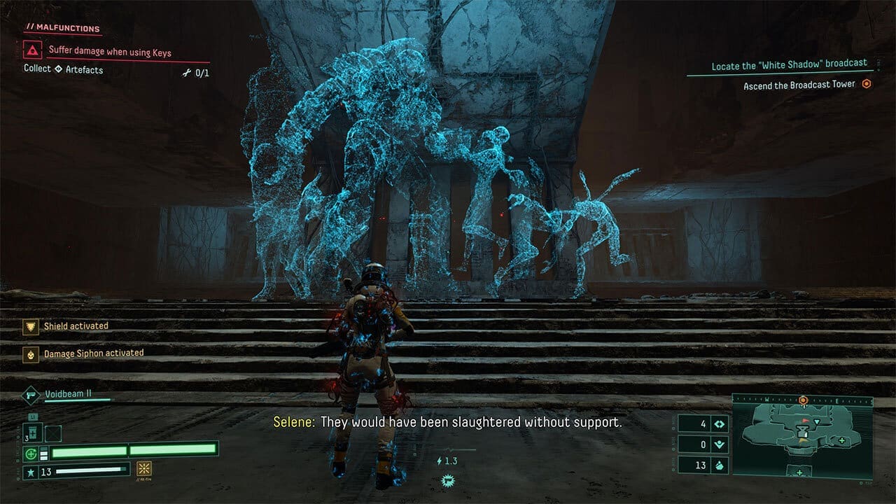 Returnal alien murals — PS5 screenshot by author