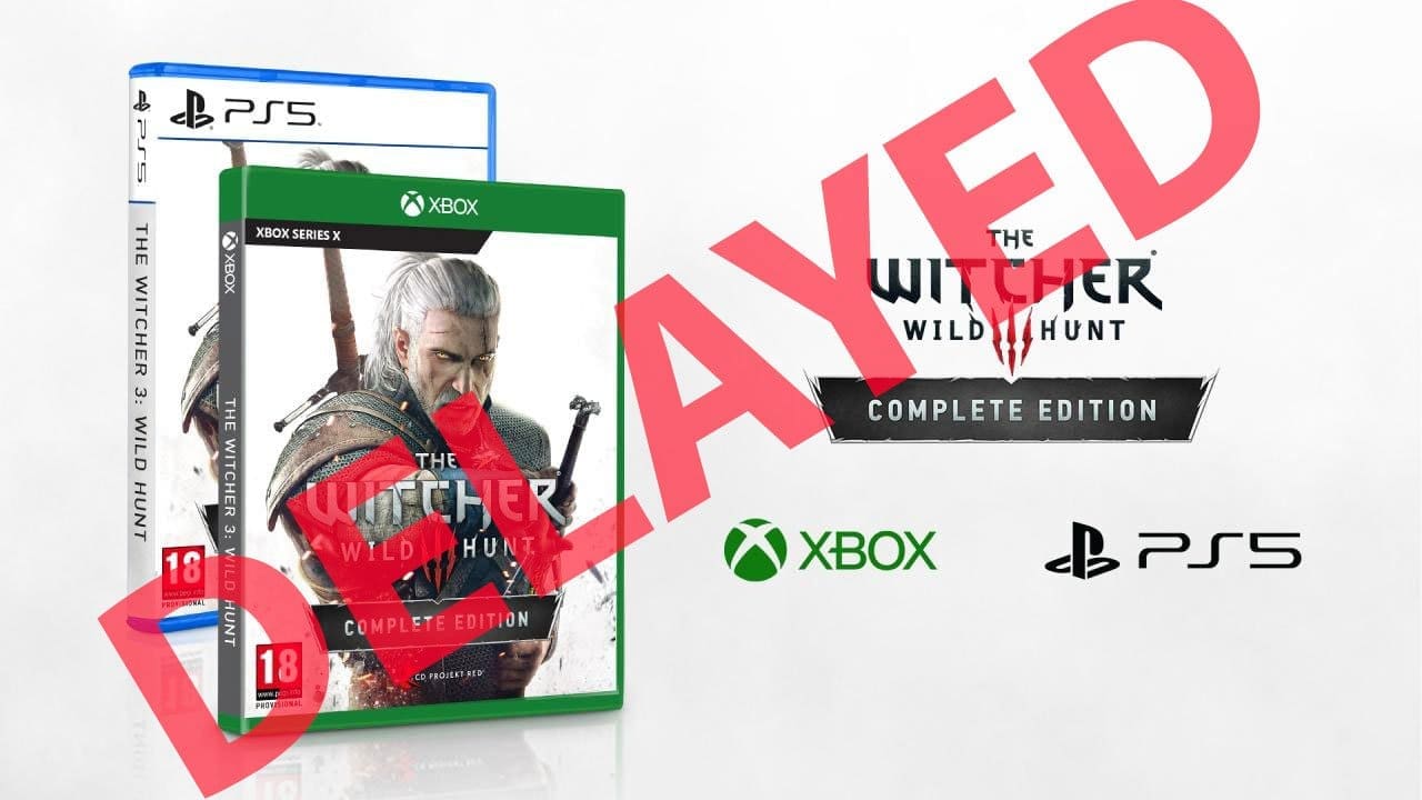 The Witcher 3 on PS5 & Xbox Series X|S is delayed with no new release date