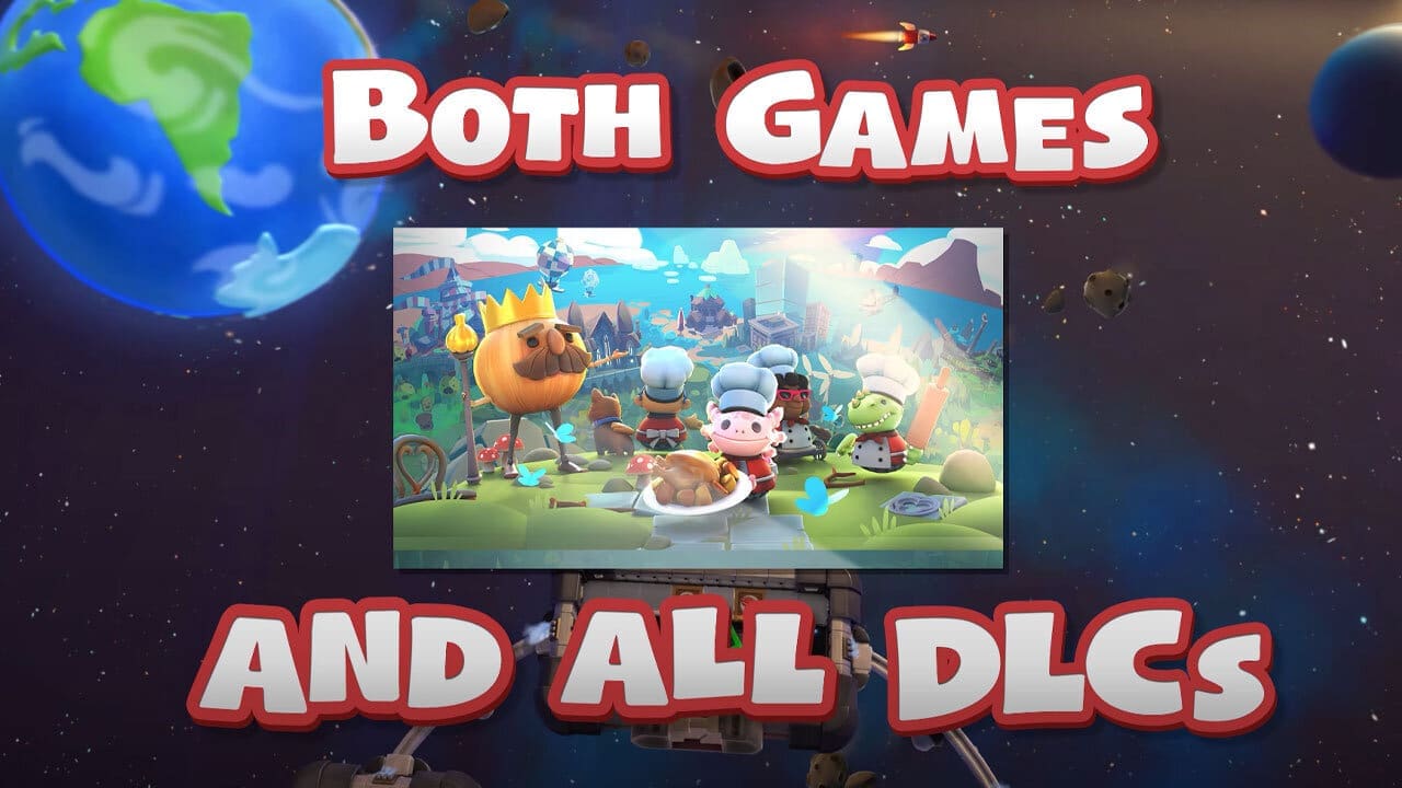 Overcooked! All You Can Eat Includes Both Games, New Levels, New Chefs, 4K/60FPS
