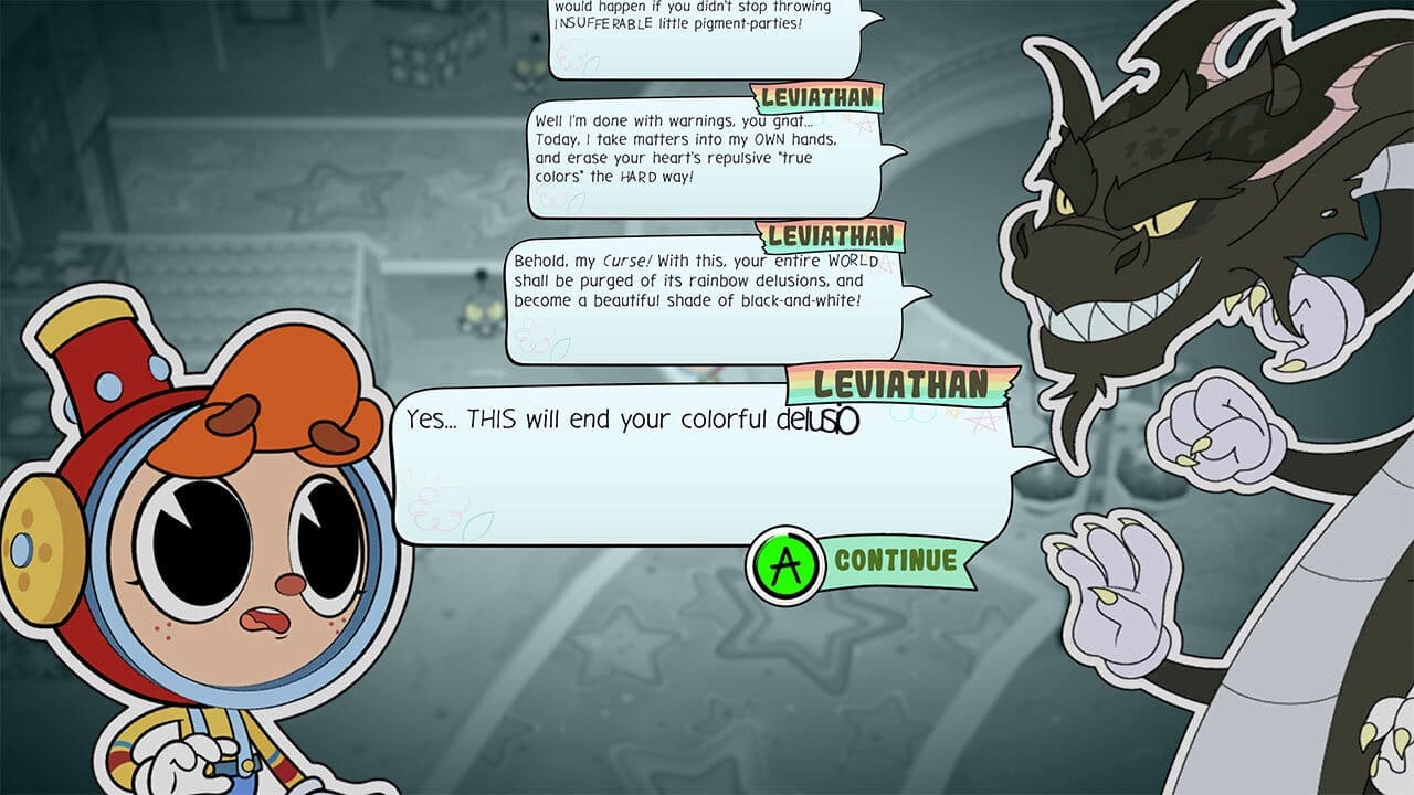 Exploring an island in Rainbow Billy