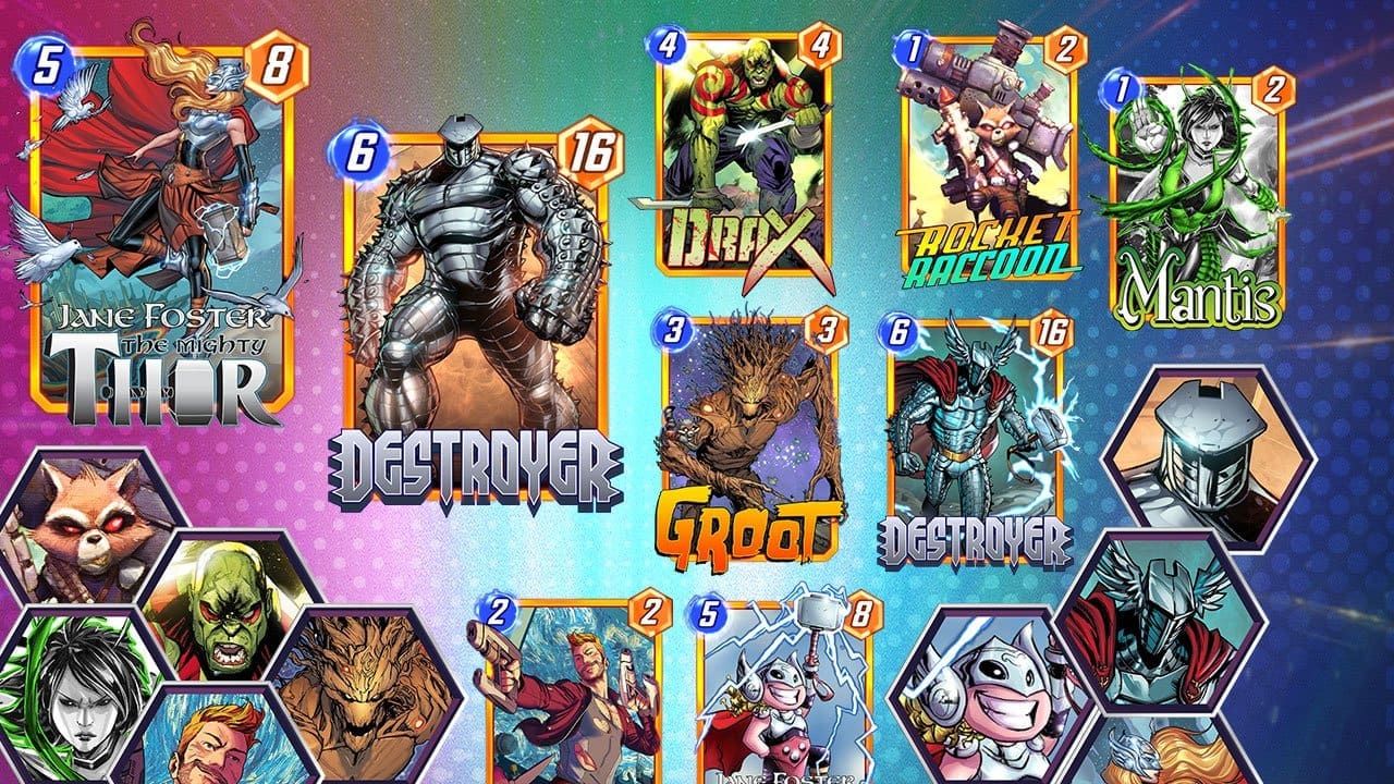 Marvel Snap giving Jane Foster card to all players, and returning ALL GOLD spent on the Nexus Event