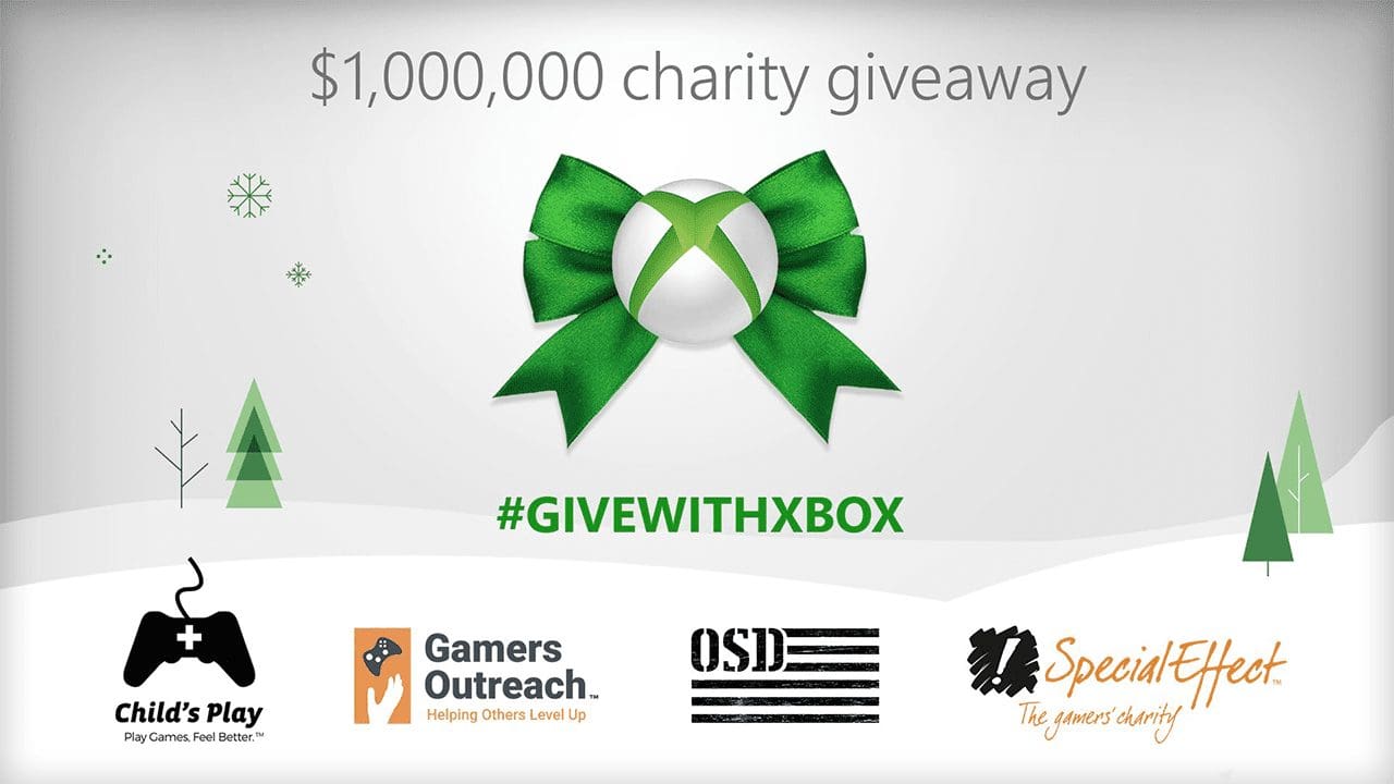 Xbox Charity Even #GIVEWITHXBOX Running Until December 9th