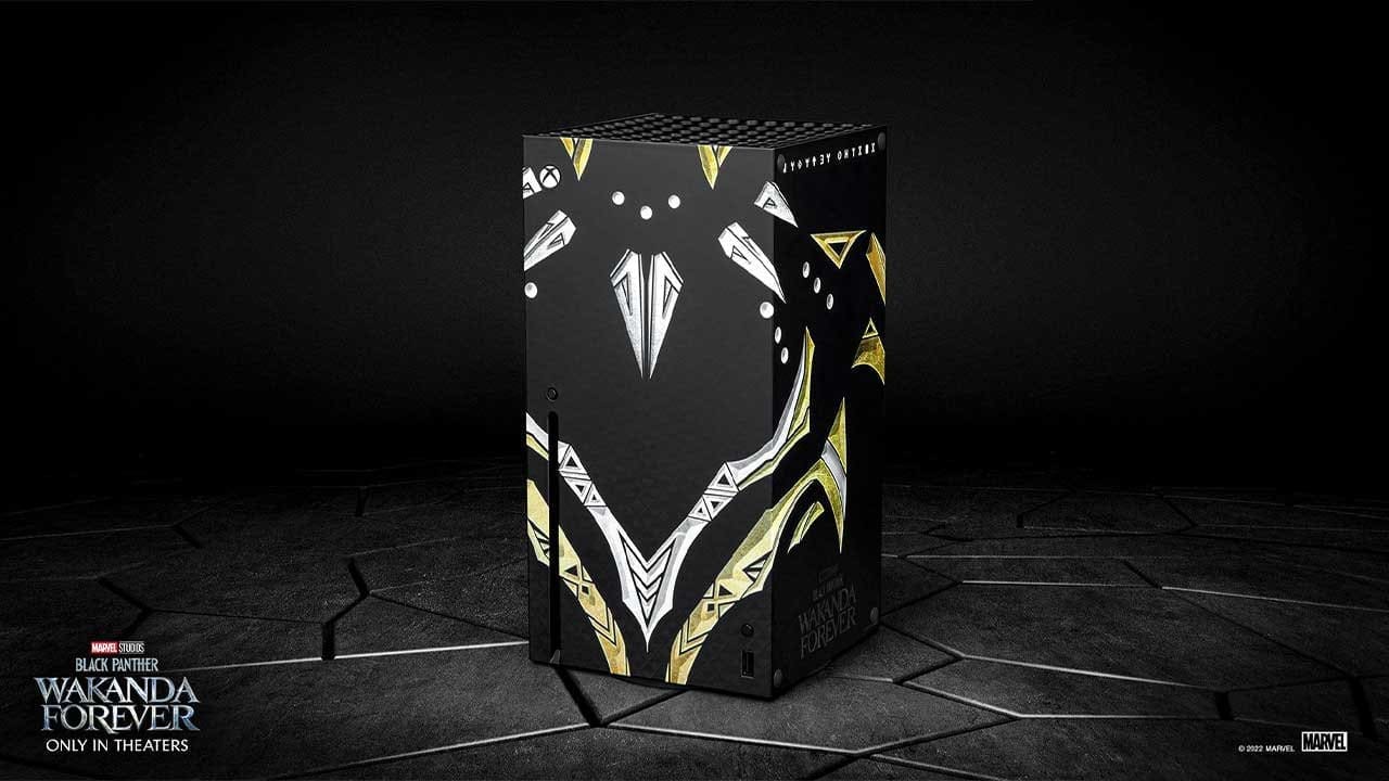 Microsoft is giving away a sweet Black Panther: Wakanda Forever Xbox Series X