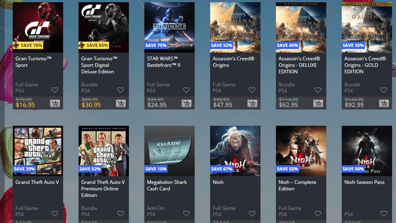 PlayStation AUS Kicks Off Massive WINTER SALE