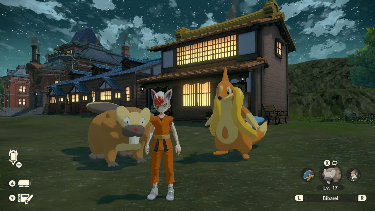 First steps in Jubilife Village