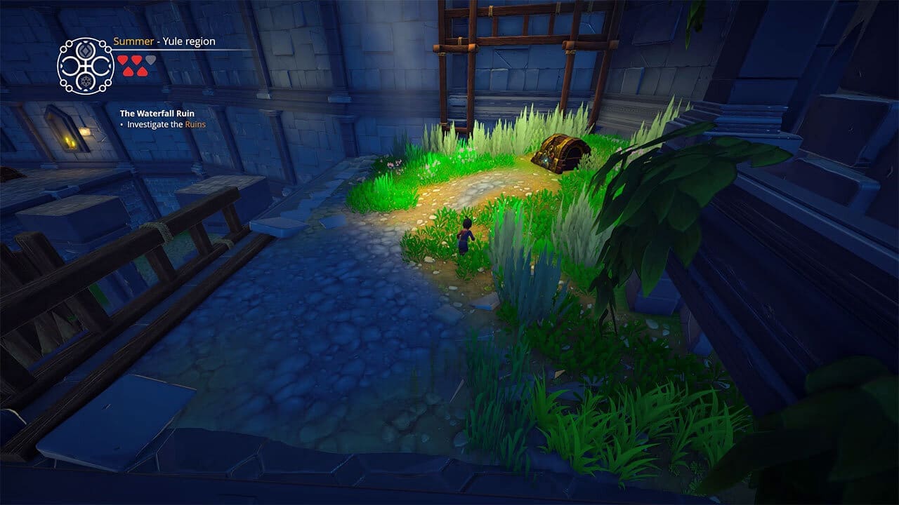 big chests lead to good things - rule of all adventure games