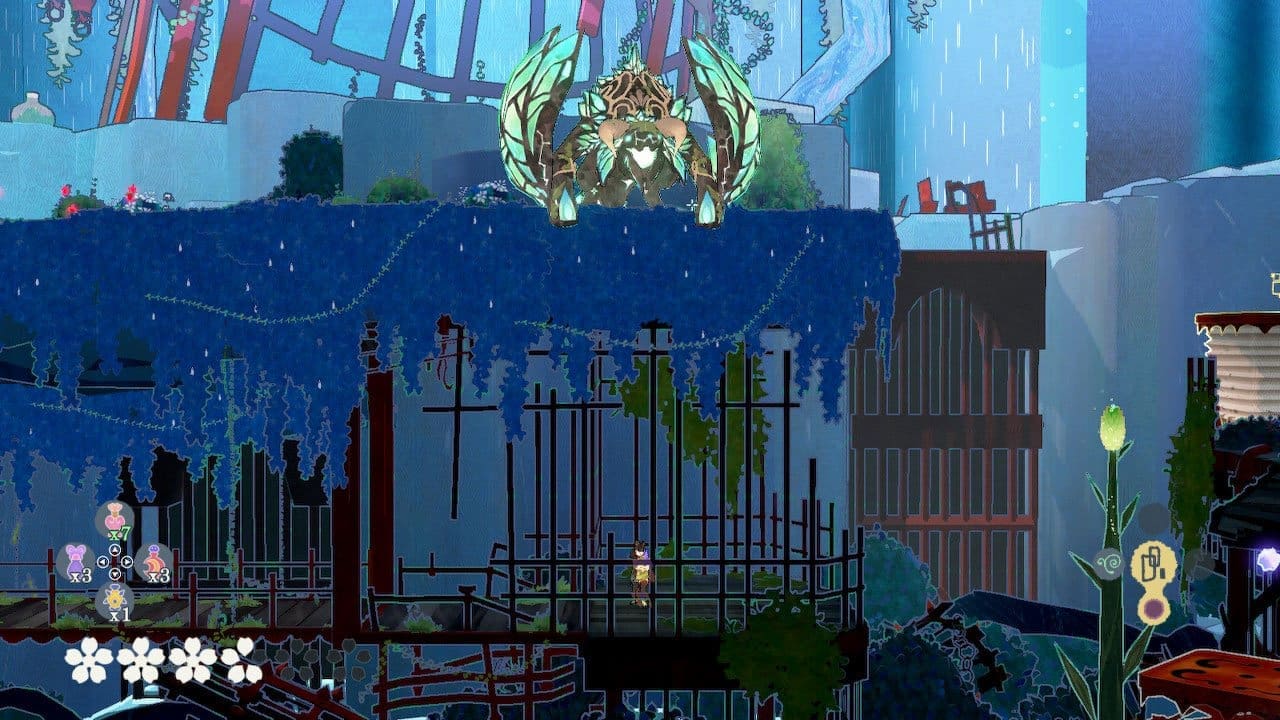 Cereza casting a spell