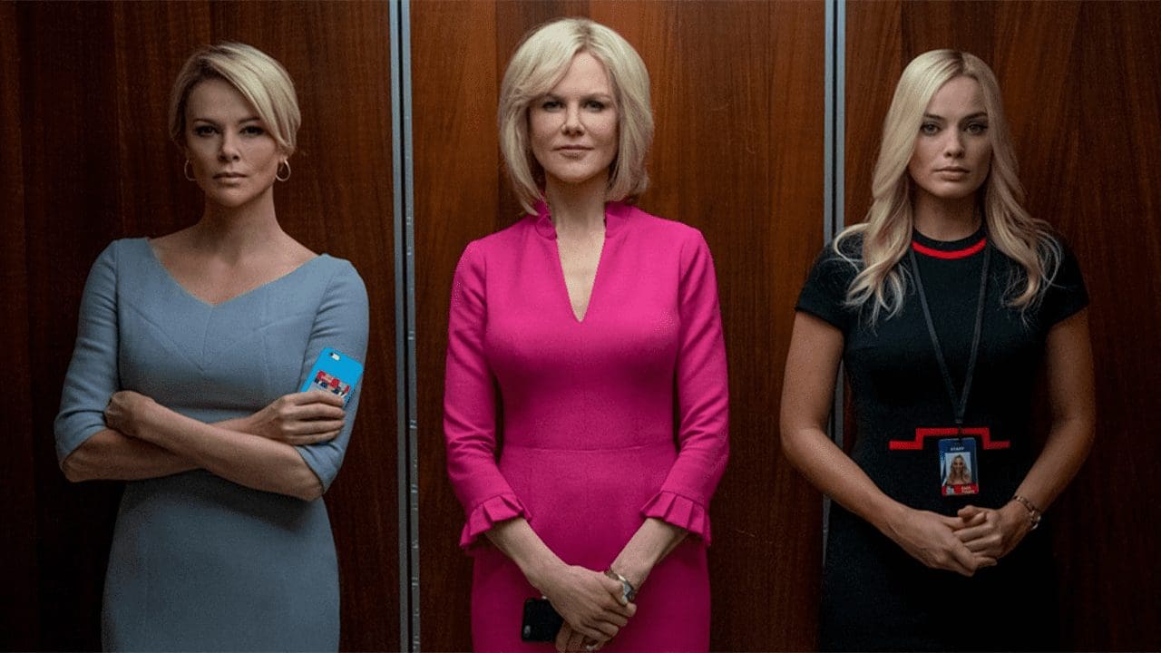 Bombshell — newsroom scene