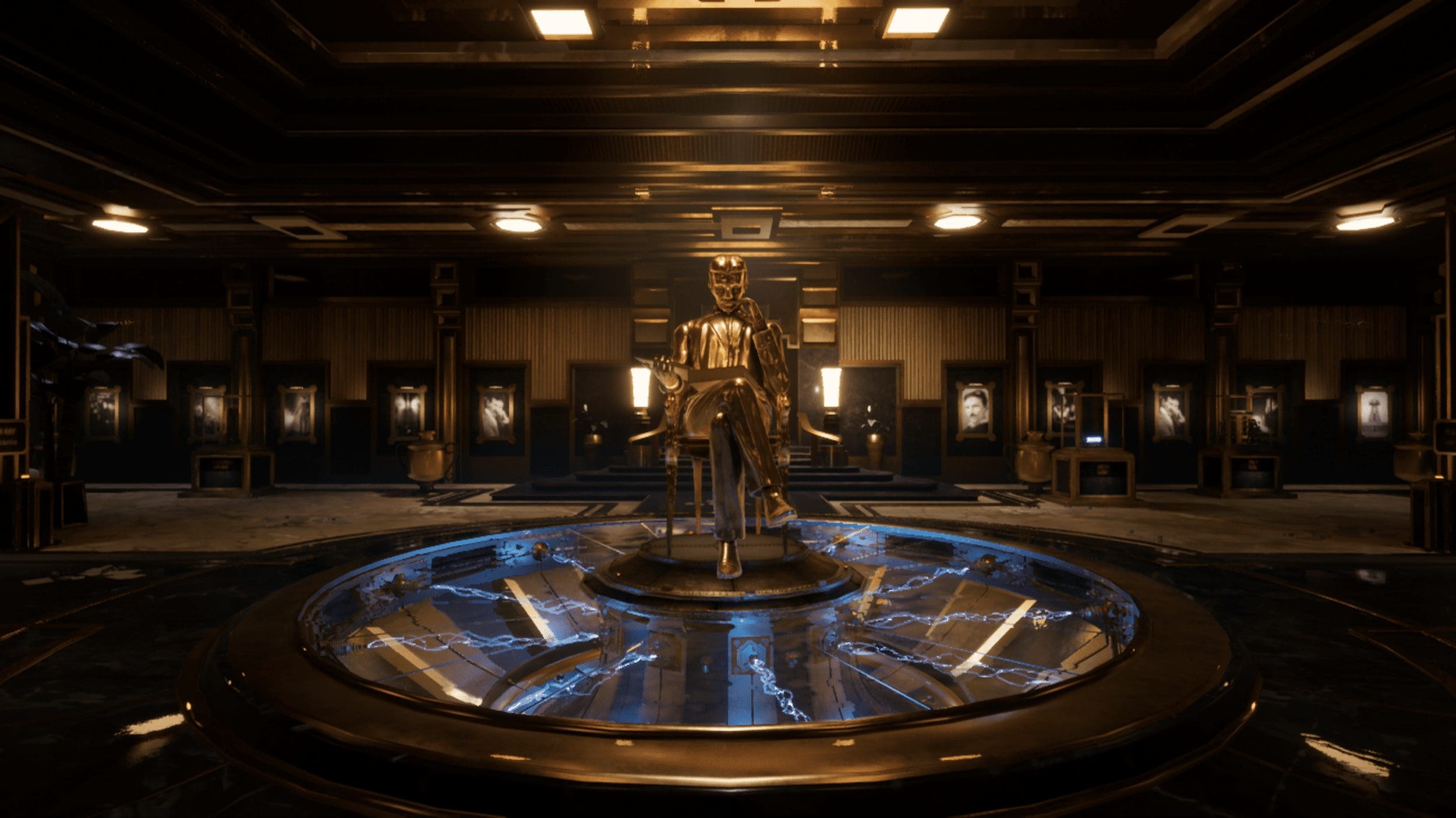 Close to the Sun on PS4 Pro — corridor scene