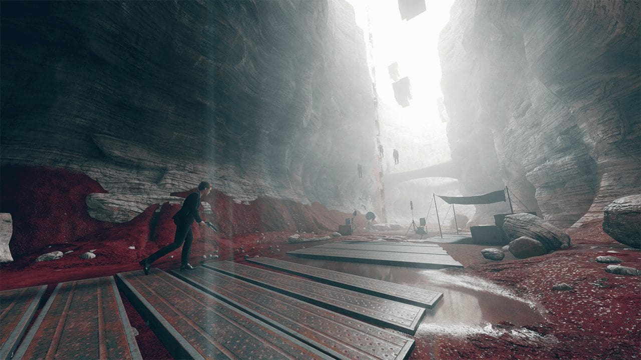 Maybe the suit wasn’t the best decision for this… — image captured by author