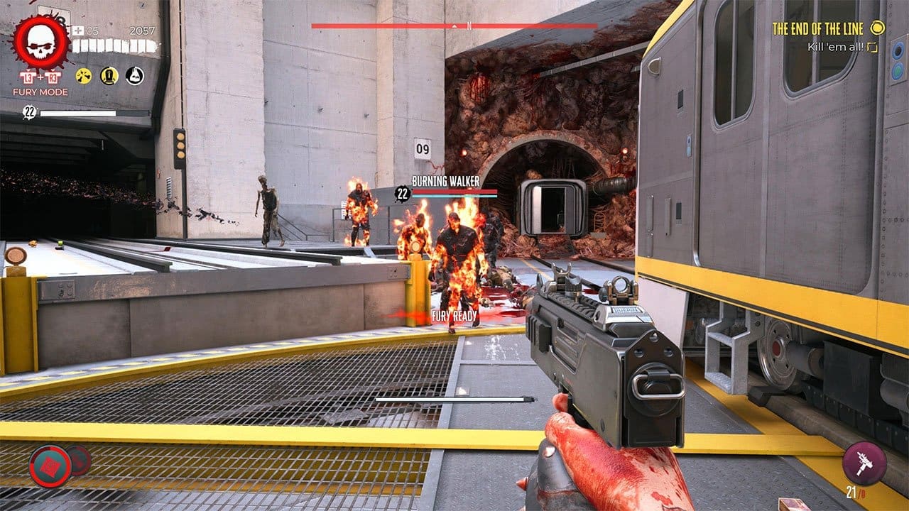 Dead Island 2 screenshot — nighttime encounter