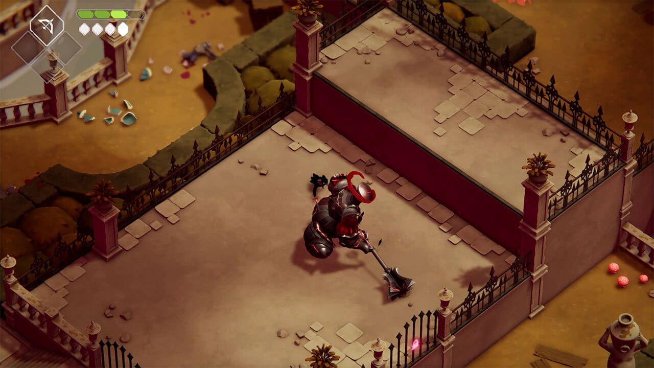 Isometric combat in Death’s Door