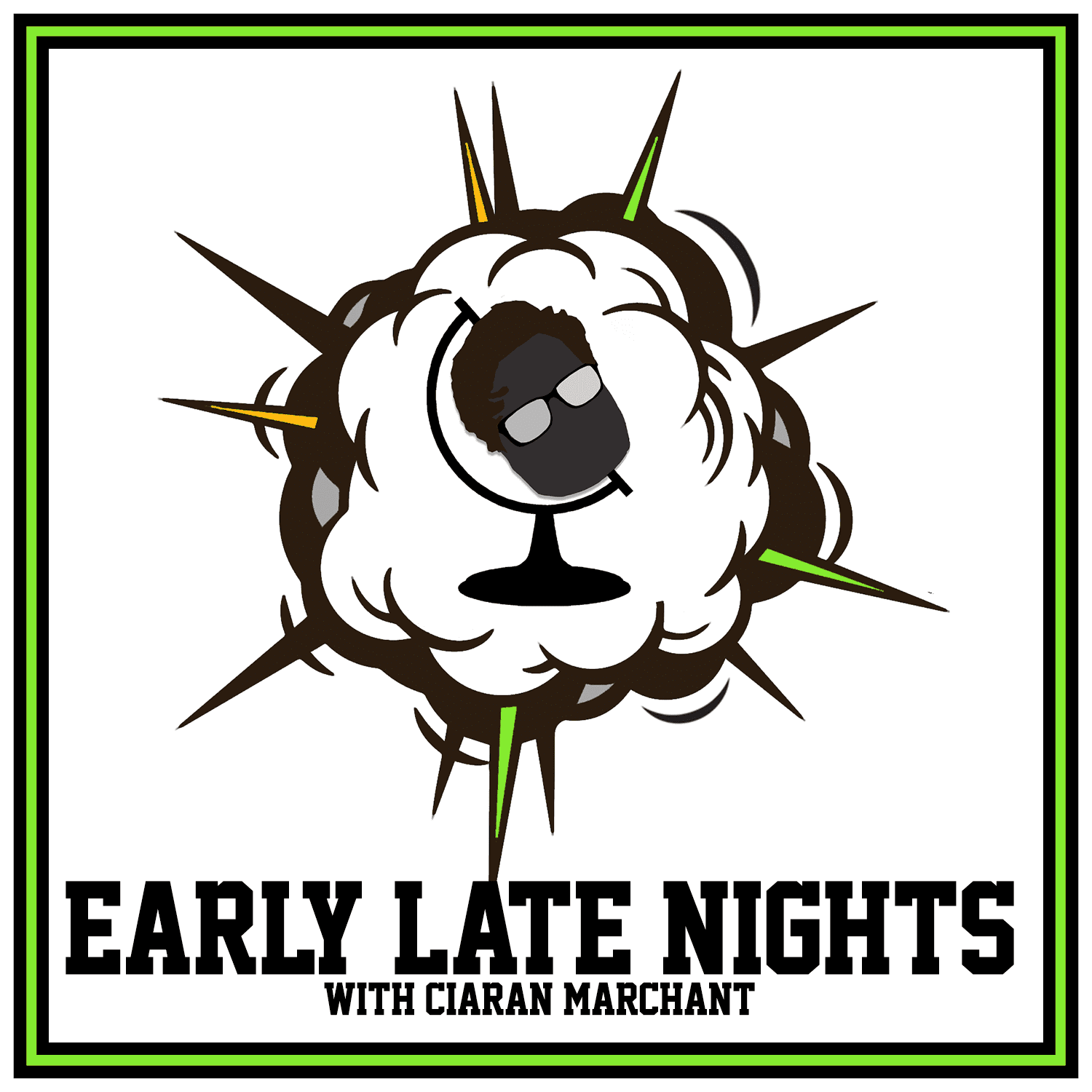 Early Late Nights Podcast Logo