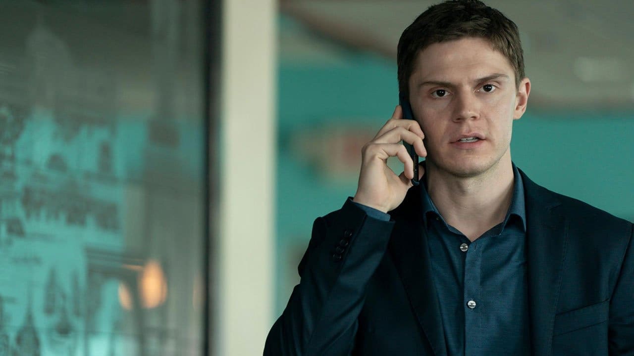 Evan Peters in Mare of Easttown