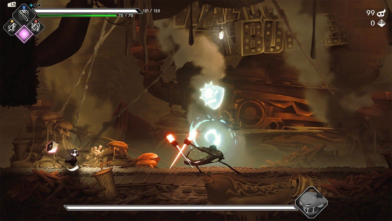 Have a Nice Death gameplay screen