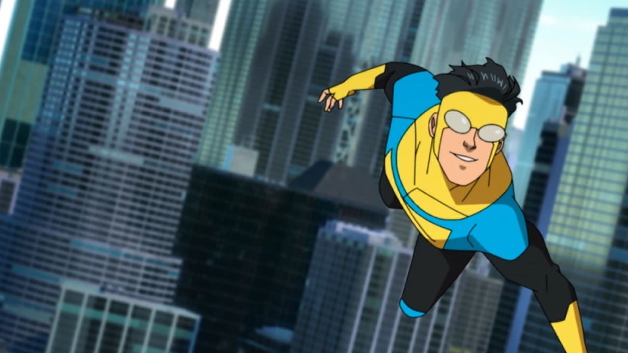 Invincible and Omni-Man artwork