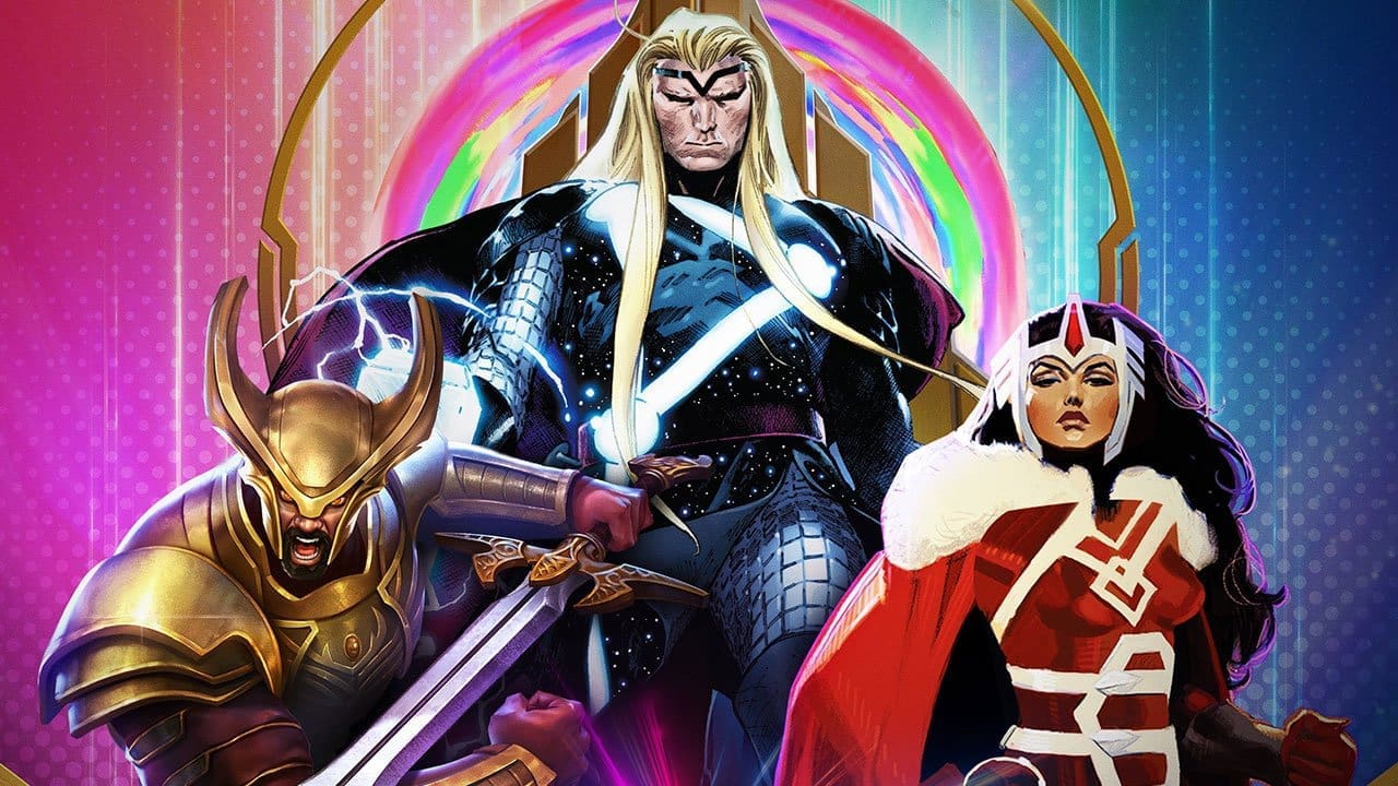Marvel Snap — vibrant card art collage