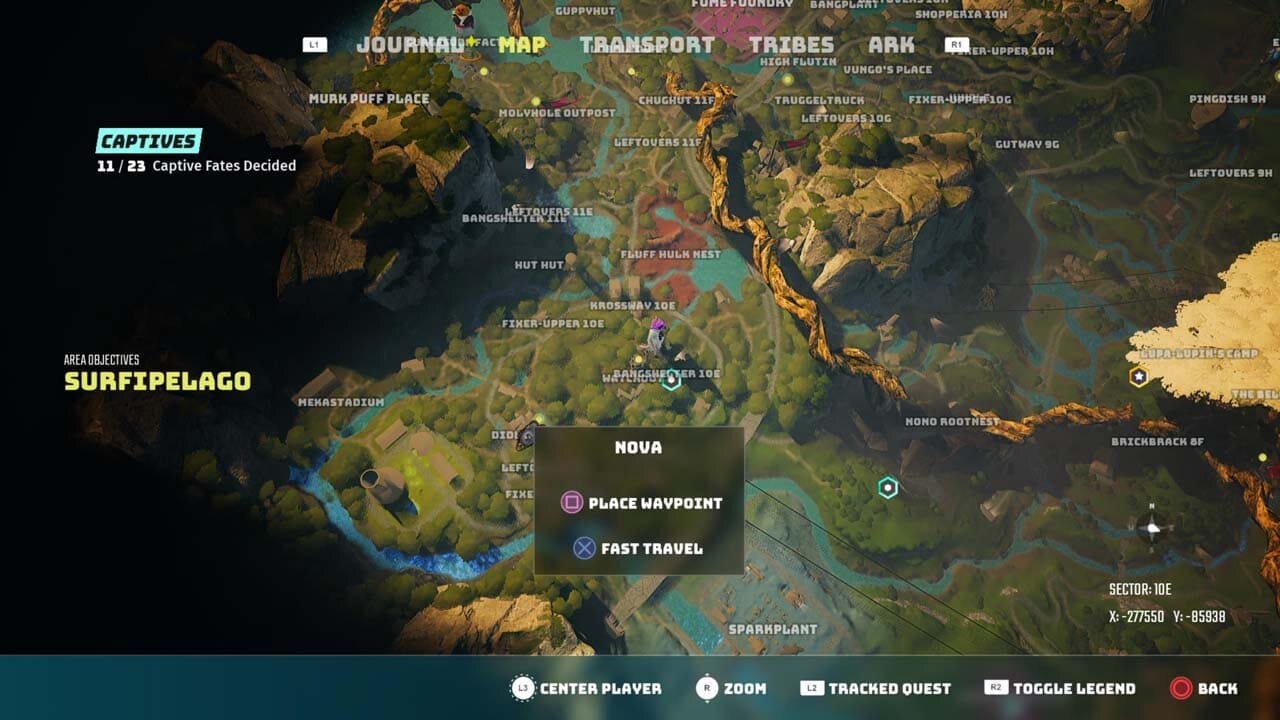 Nova location at Watchout