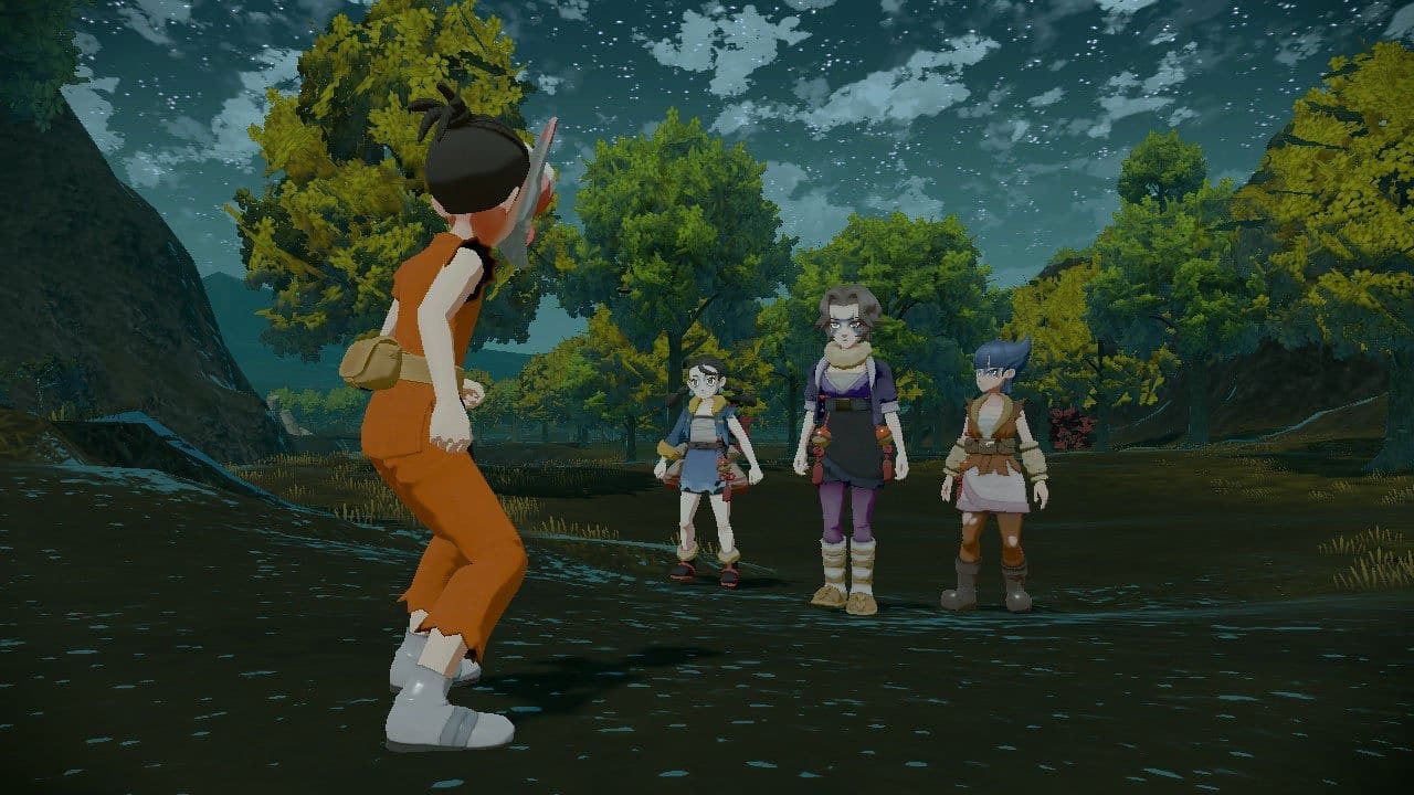 Out in the field facing multiple Pokémon