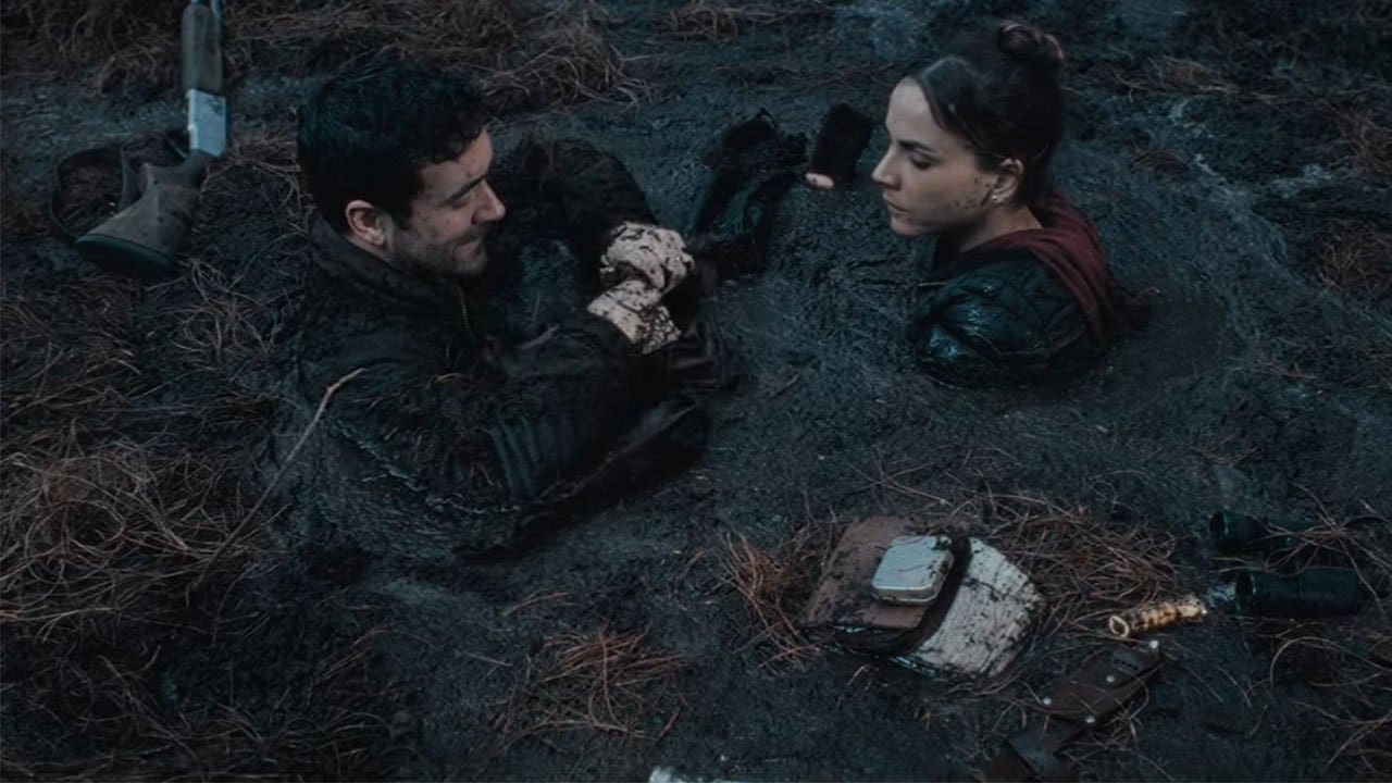 Quicksand still of the couple trapped