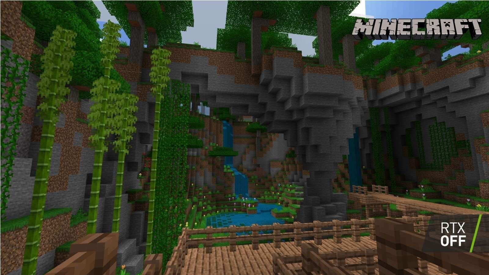 Minecraft with RTX OFF