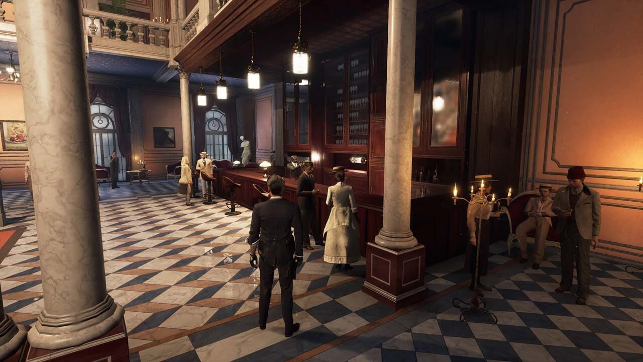 Looking for trouble at the bar - image supplied by the publisher.