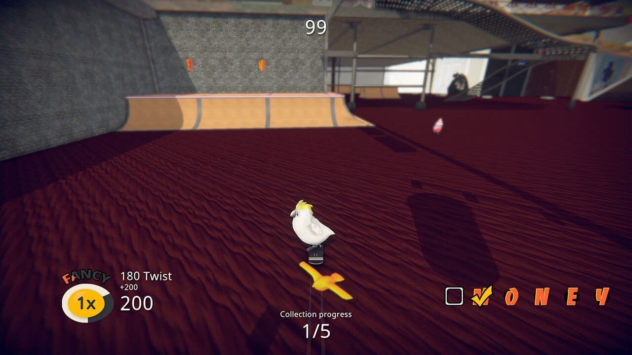 Collecting the money - image captured by the author