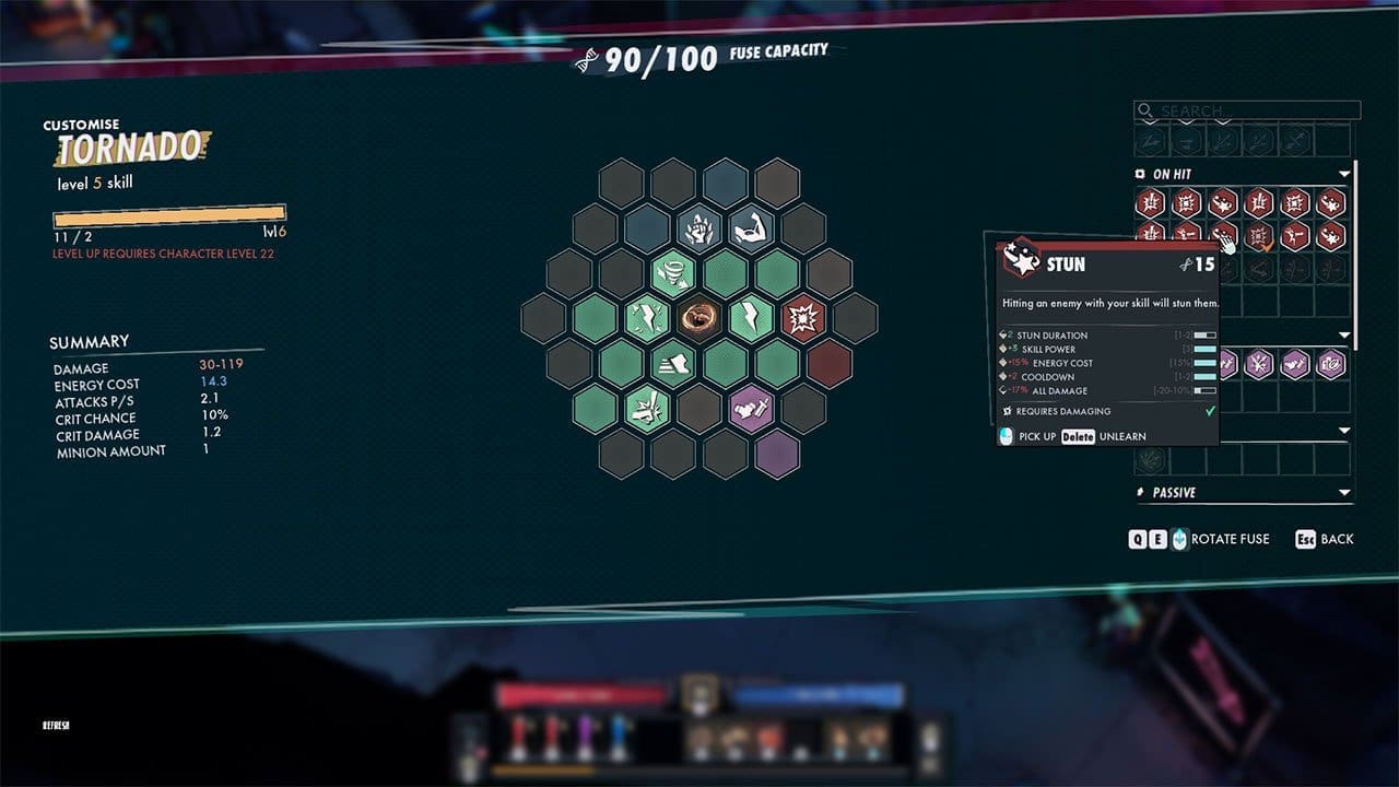 Superfuse gameplay screenshot 1