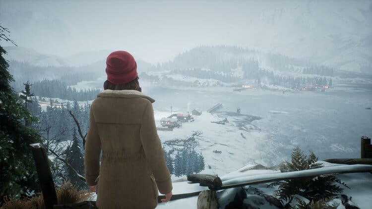 Chapter one begins with a great overlook of home - image captured by author