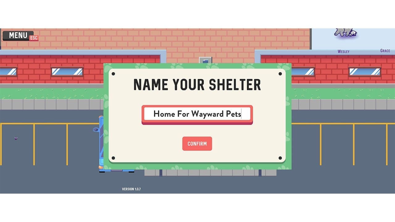 First shelter layout