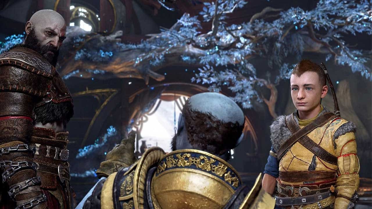 God of War Ragnarök — Kratos and Atreus ready for battle