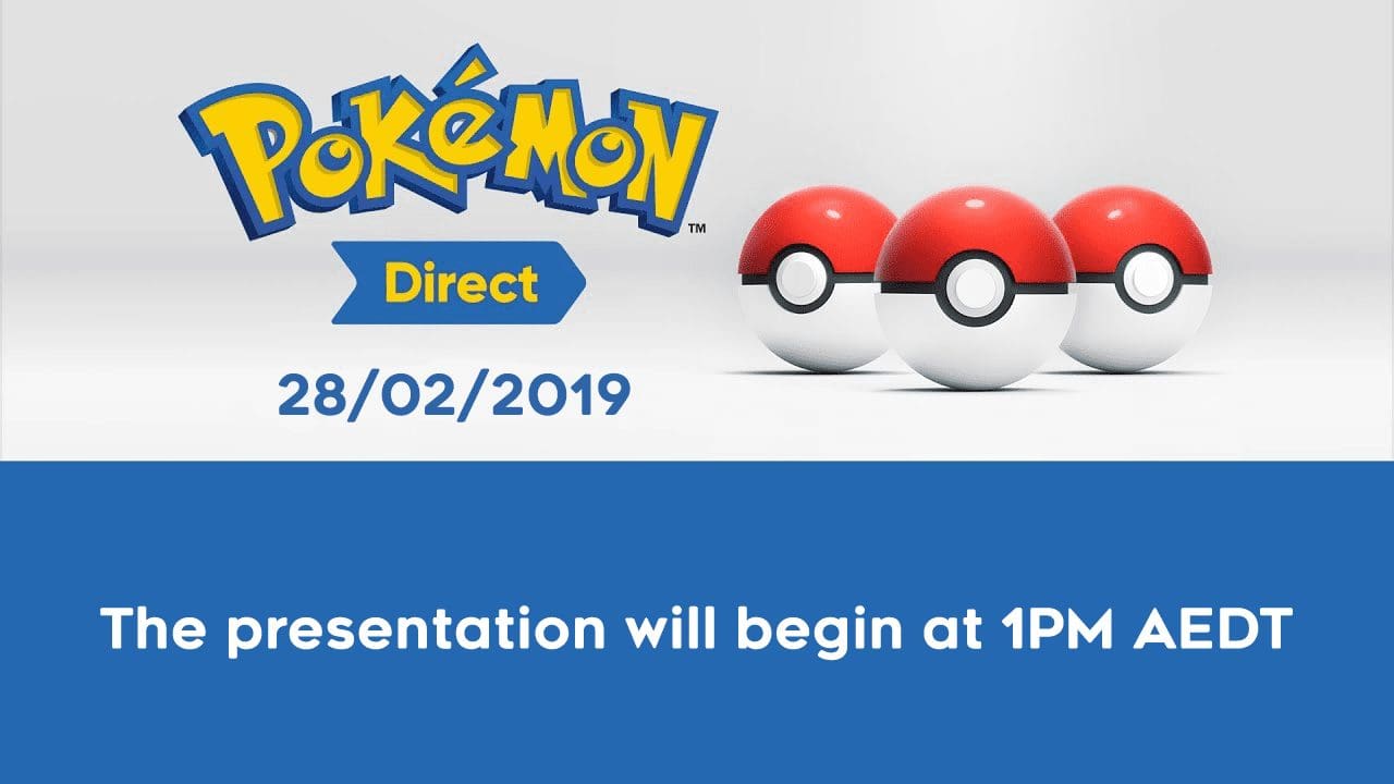 Pokémon&nbsp;Direct Bringing Potential Gen 8 Reveal At 1 PM AEDT
