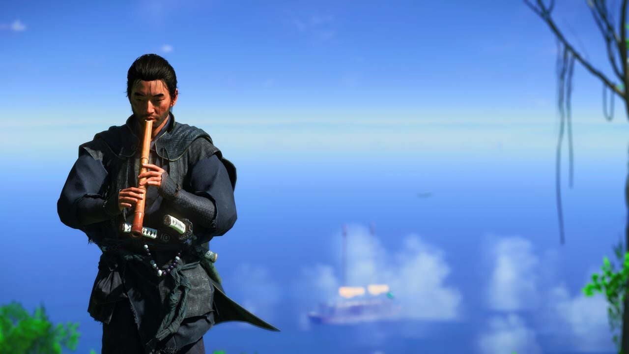  Jin is at peace when he’s exploring, playing the flute and taking photos. 