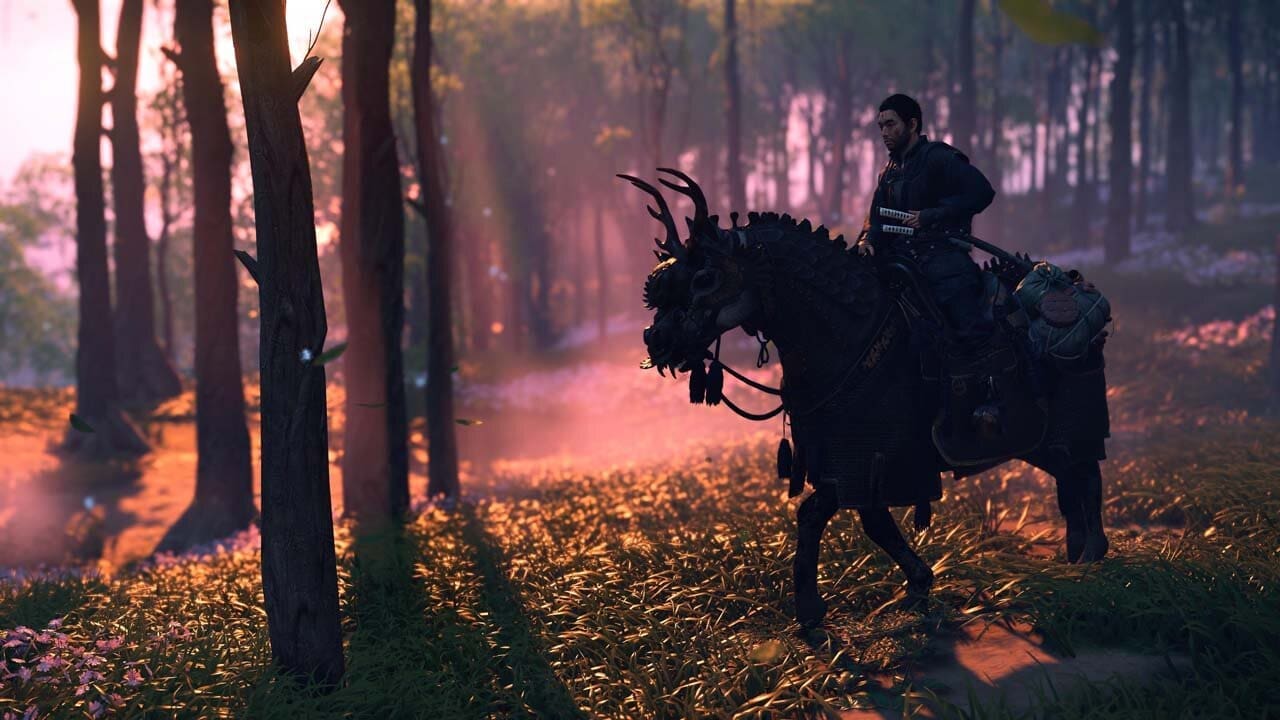  You spend so much time playing Ghost of Tsushima by charging from one point to another; sometimes it pays to slow the pace and enjoy the moment. 