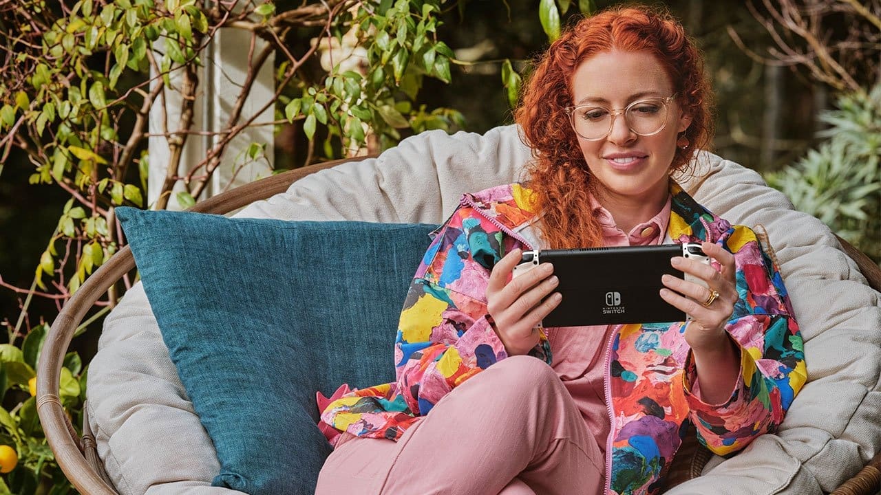 Emma Watkins stars in a series of new Nintendo advertisements