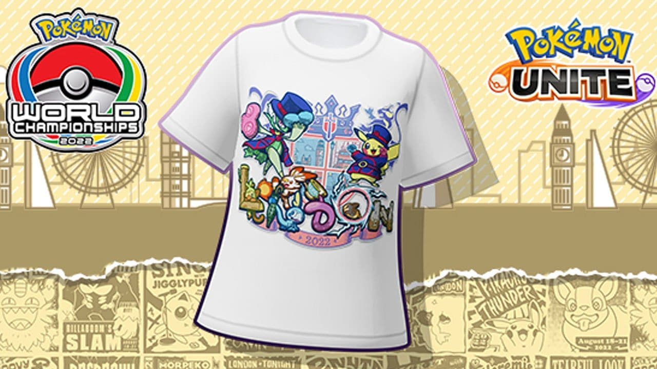 Unlock a Pokemon Unite t-shirt code during 2022 Pokemon World Championships