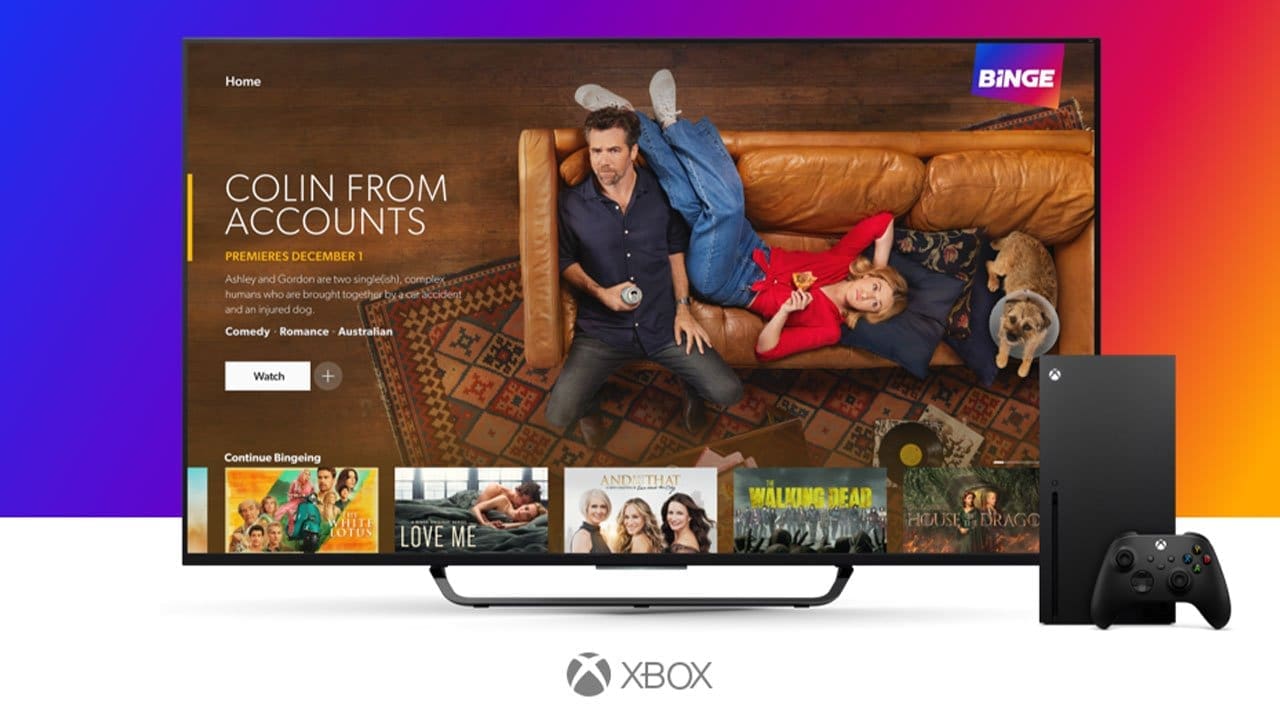 Binge is now avaliable on Xbox gaming consoles