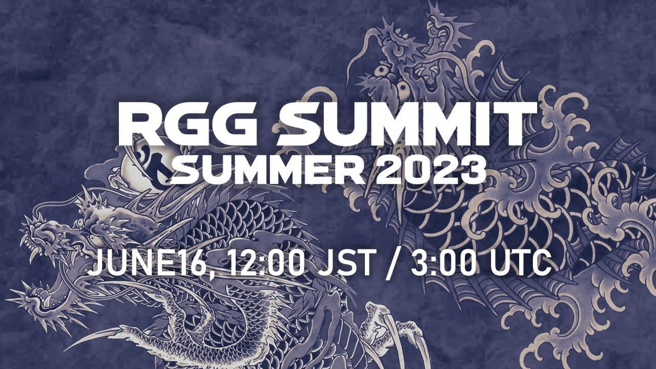 RGG Summit Summer 2023 expected to bring news about Like a Dragon 8 and more