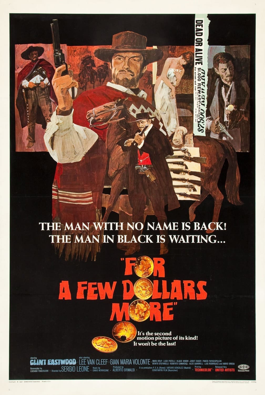 Poster for For a Few Dollars More