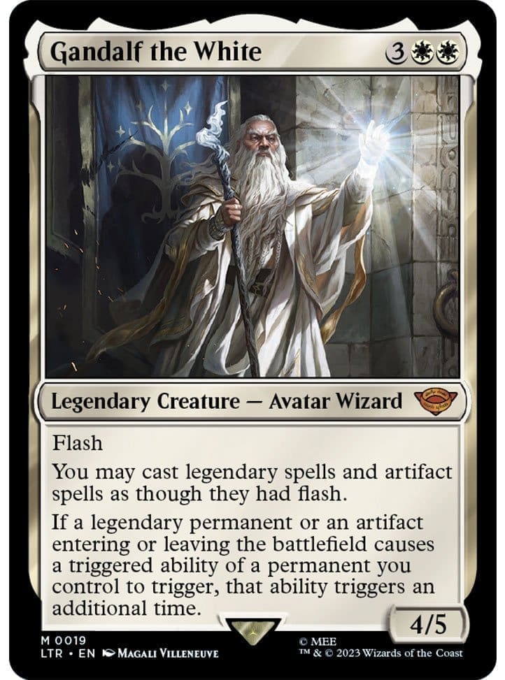 Gandalf the White — Legendary Creature card